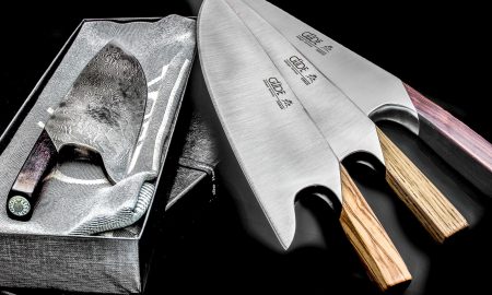 Sharp knives chefs care restaurant kitchen
