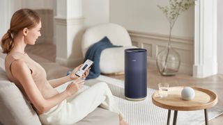 Smartmi Air Purifier 2 in a living room setting