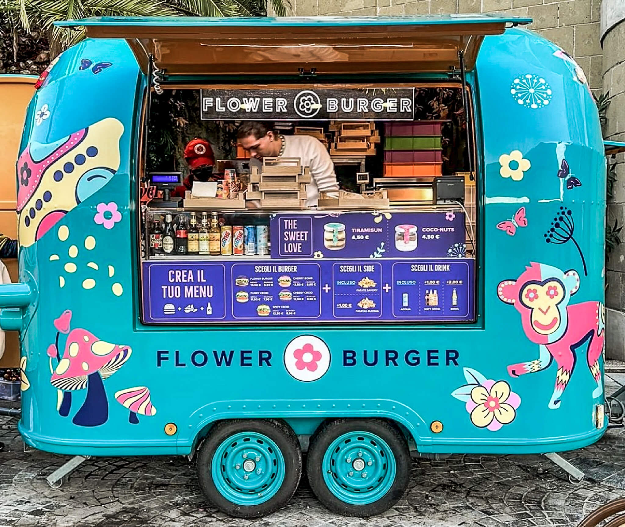 Flower Burger Foodtruck