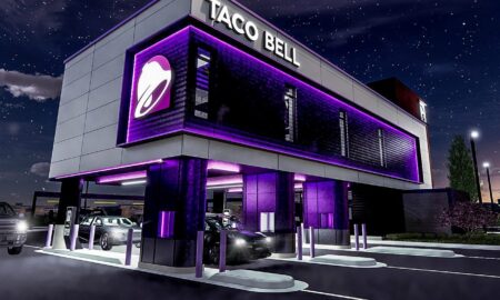 Wie viele Drive-thru Schalter haben die neuen Taco-Bell Restaurants?