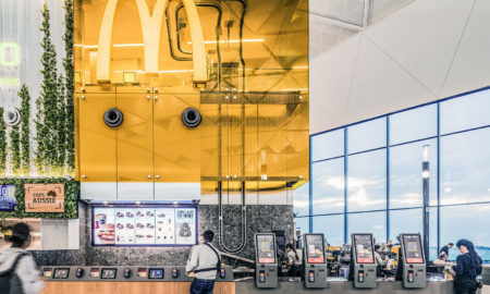 Flagship store of McDonald´s at Sidney Airport
