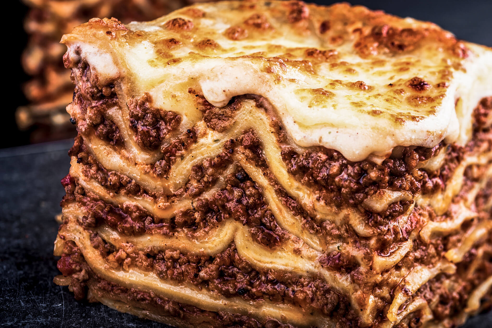 A lasagne is also very umami rich