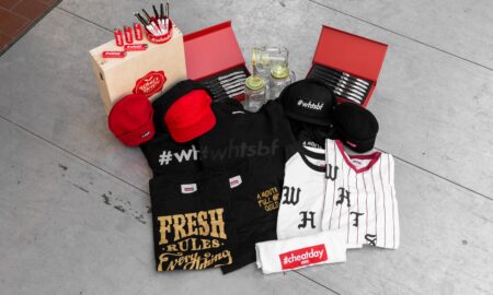 Example for great Restaurant Branding: #whtsbf - Merchandise products