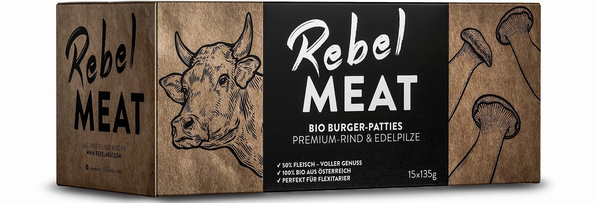 What are the best alternative meat products? Rebel Meat burger patties