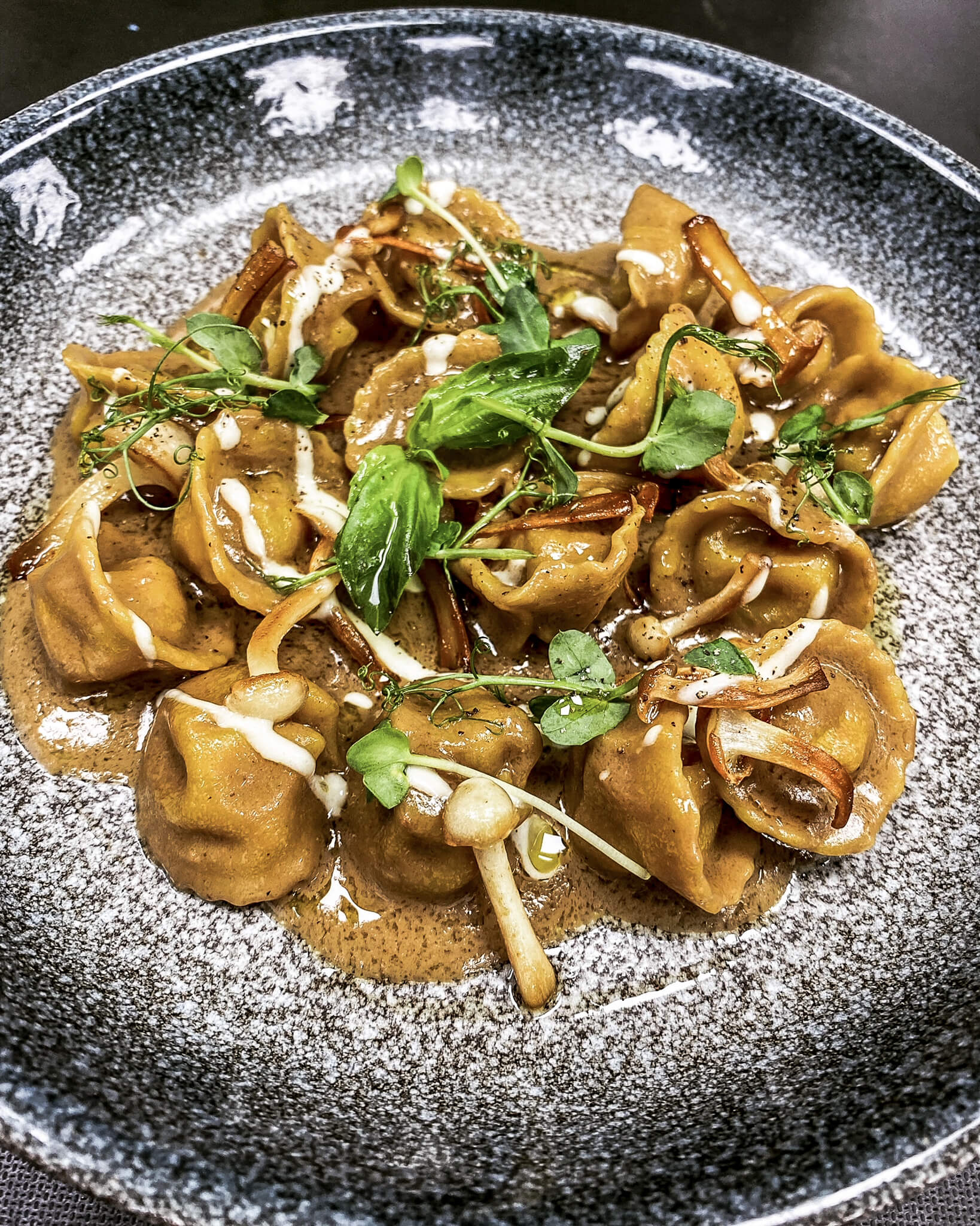 Tortelloni mit Kalbfleisch, Pilzen und Parmesan von Pierluigi Saffioti